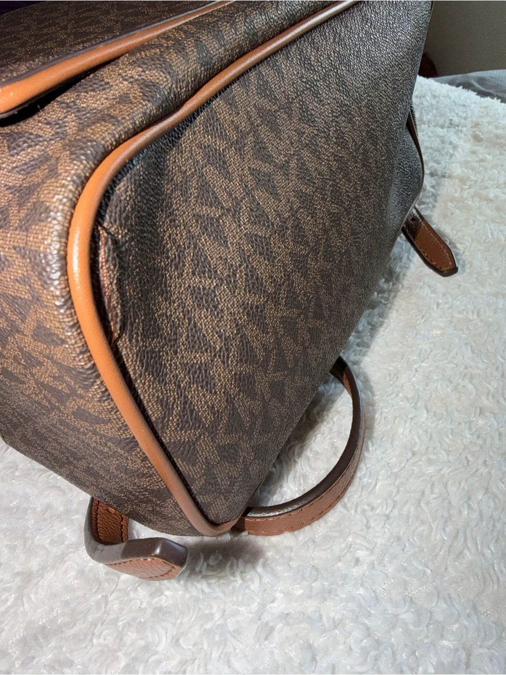 Michael Kors Brown Backpack
